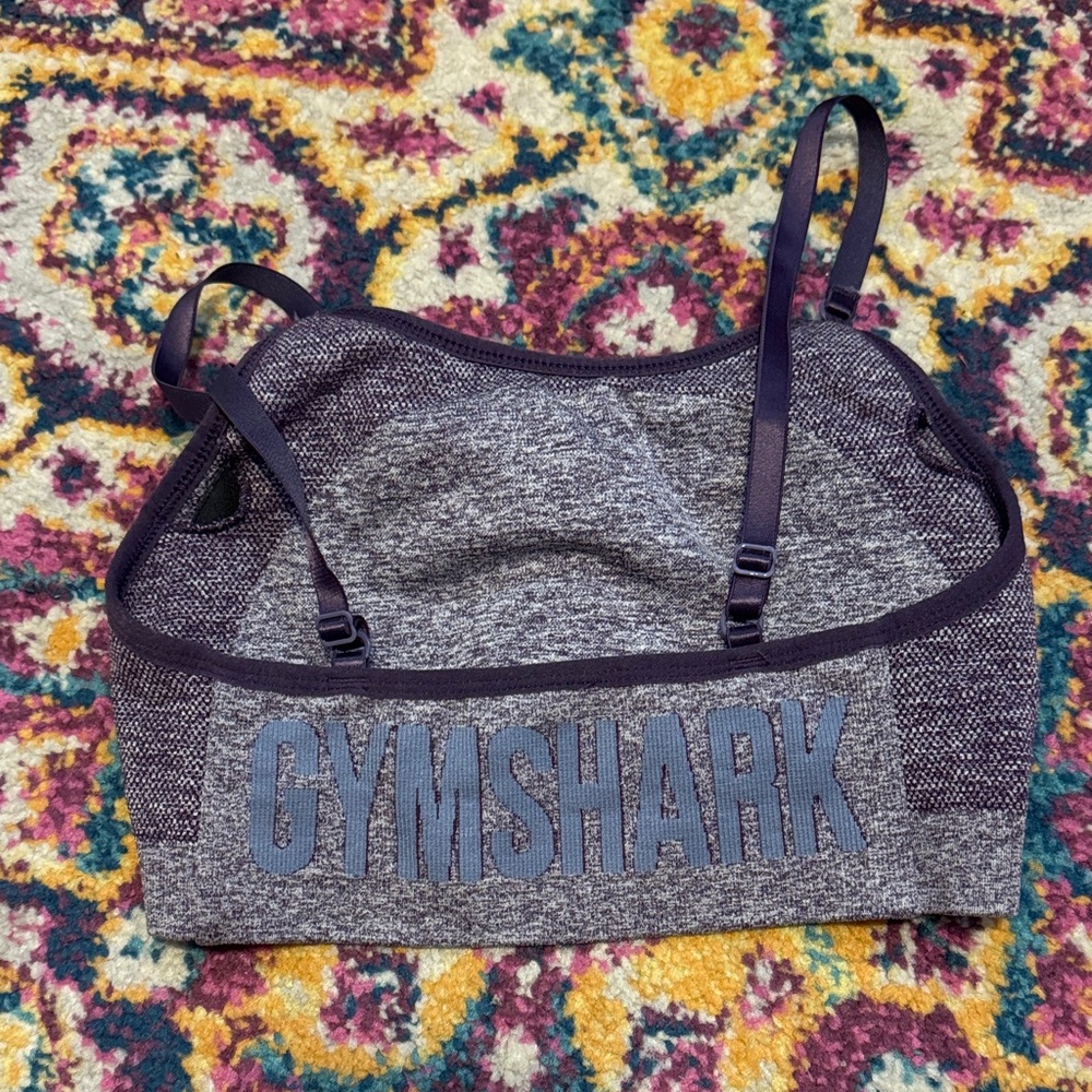 Gymshark Women's Heathered Gray sports bra